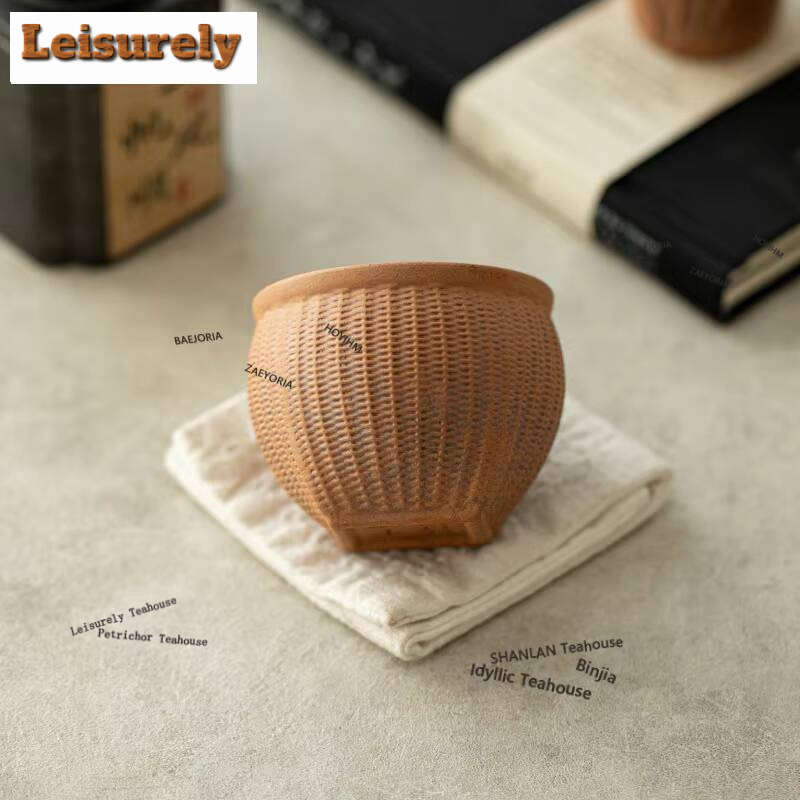 100ml Old Rock Mud Handmade Te - Vintage Collectible Pottery review and price