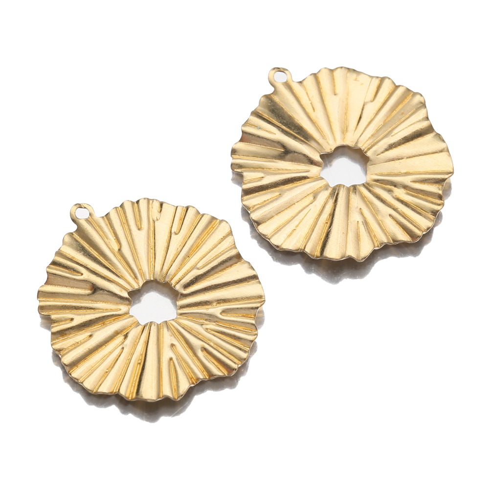 20pcs/Lot Brass Sun Flowers Ch - Vintage Item review and price