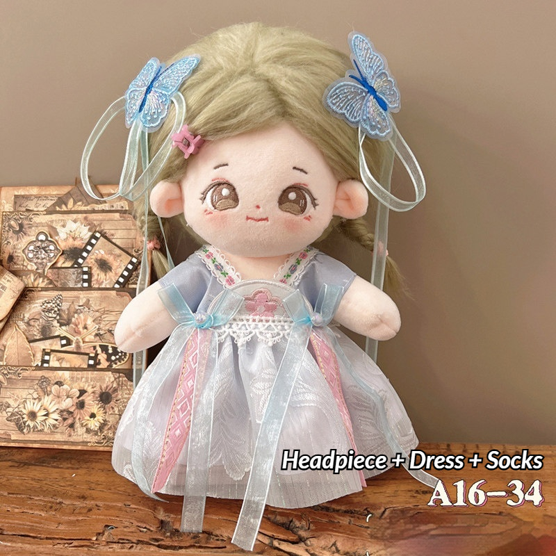 Chinese Style Hanfu Doll Outfi - Vintage Collectible Clothing review and price