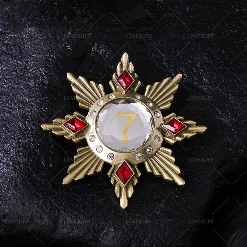 Golden Star Shaped Number 7 Br - Vintage Collectible Clothing review and price