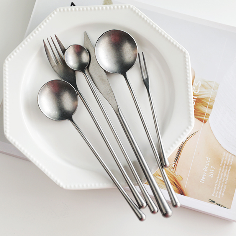 Retro 304 Stainless Steel Cutl - Vintage Collectible Spoons review and price