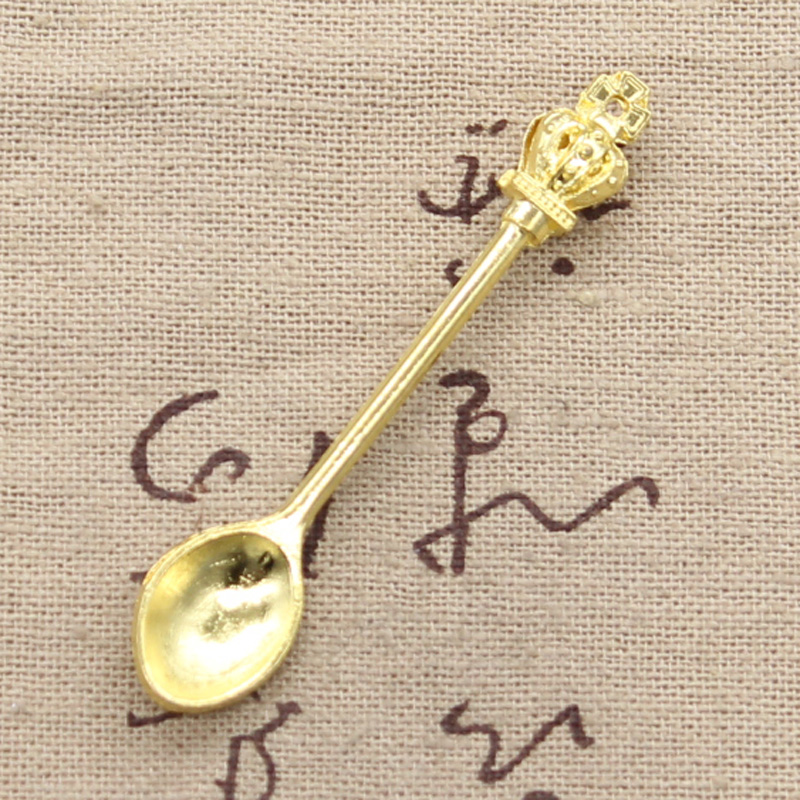 8pcs Charms Kitchen Spoon Crow - Vintage Collectible Spoons review and price