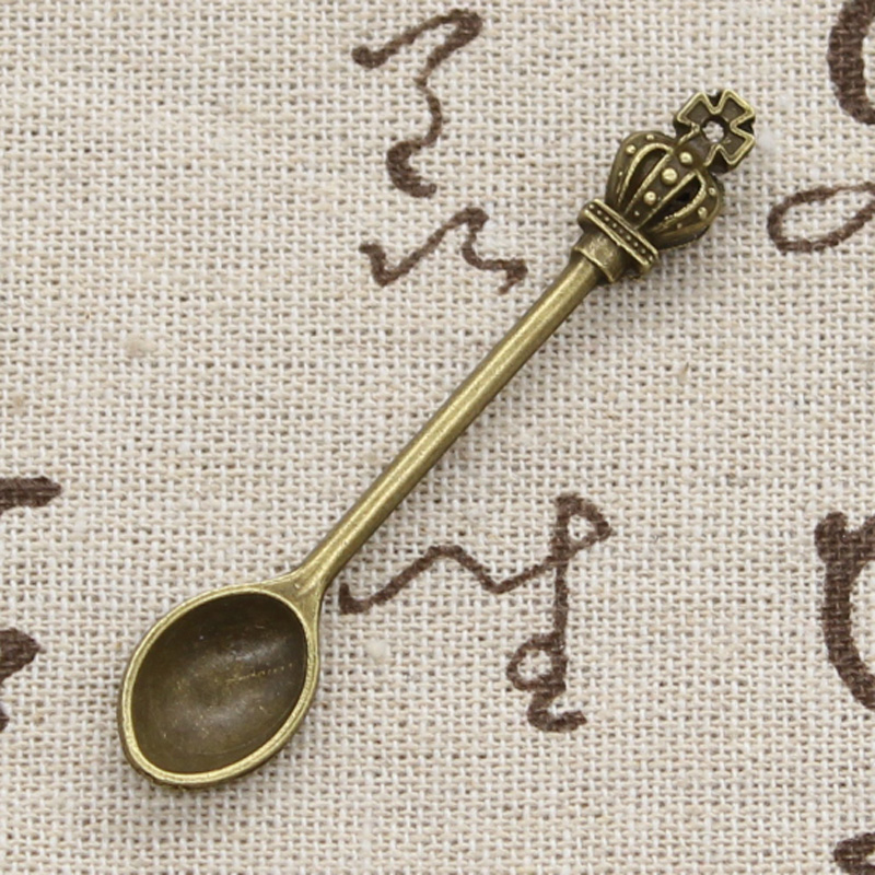 8pcs Charms Kitchen Spoon Crow - Vintage Collectible Spoons review and price