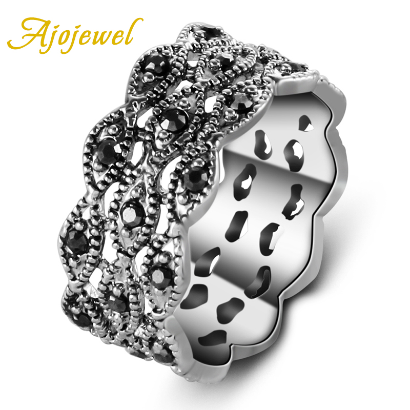 Ajojewel 3 Layer Rhinestone Ri - Vintage Items Collection review and price