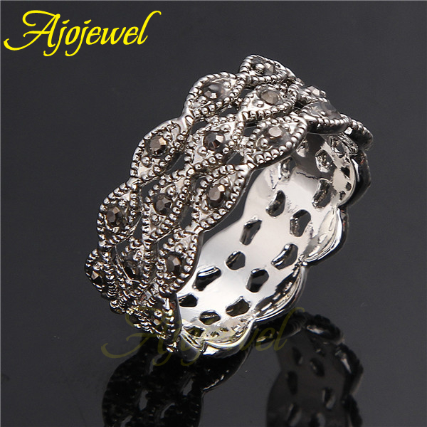 Ajojewel 3 Layer Rhinestone Ri - Vintage Items Collection review and price