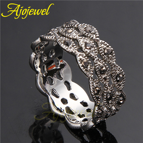 Ajojewel 3 Layer Rhinestone Ri - Vintage Items Collection review and price