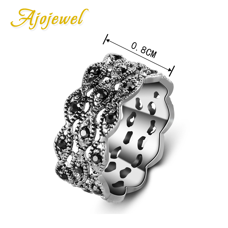 Ajojewel 3 Layer Rhinestone Ri - Vintage Items Collection review and price