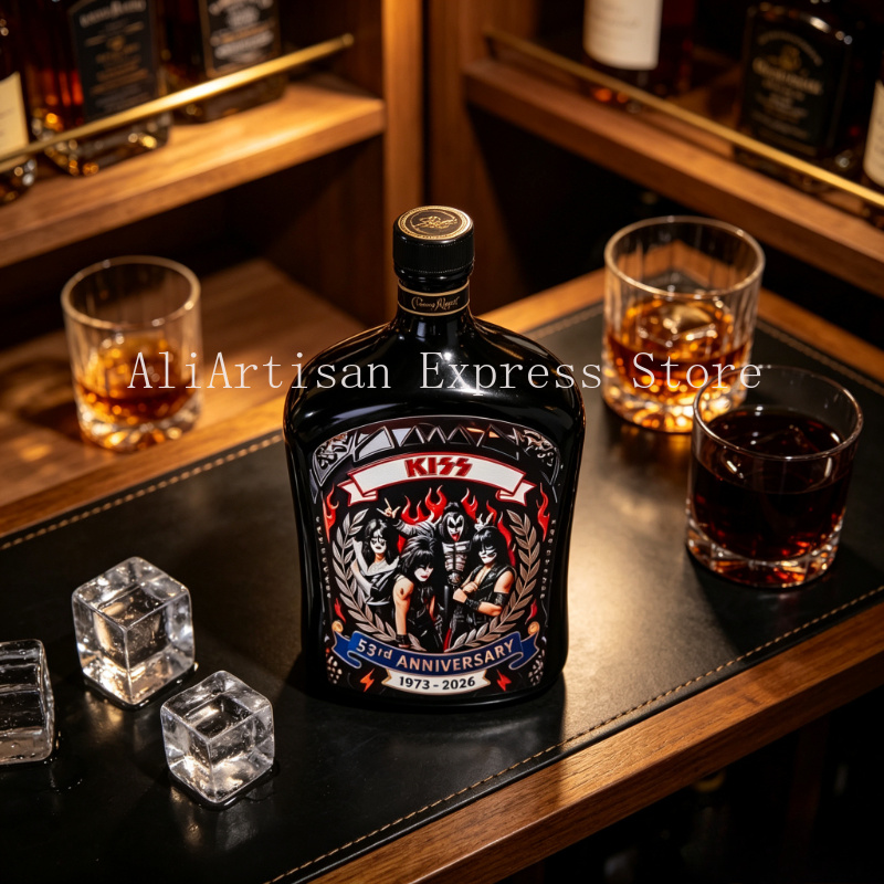 Rock‑Music Inspired Whiskey De - Vintage Collectible Liquor Bottles review and price