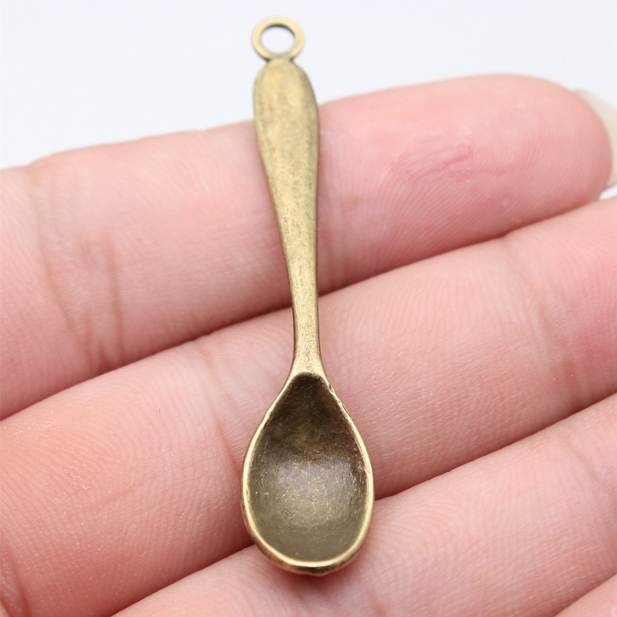 10pcs 54x11mm 5 Colors Spoon C - Vintage Collectible Spoons review and price