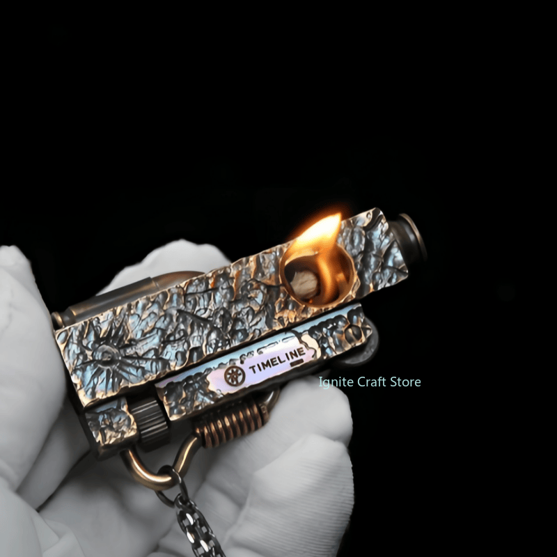 Barrett hand carved vintage fu - Vintage Collectible Lighters review and price
