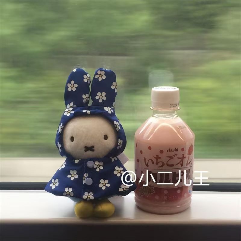 Miffy Raincoat Plush Keychain  - Vintage Item review and price