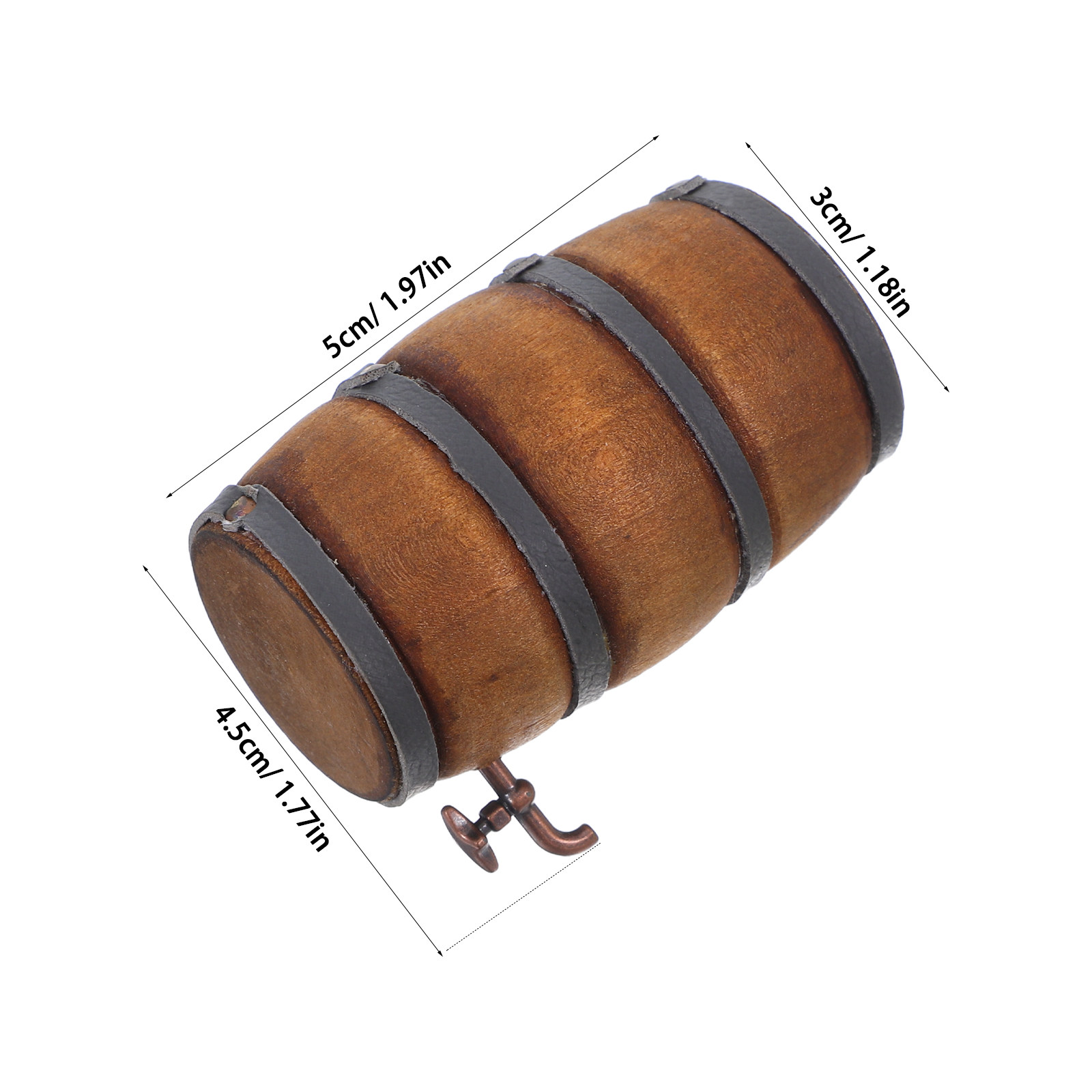 1Set Mini Wine Barrel and Glas - Collectible Vintage Wine review and price