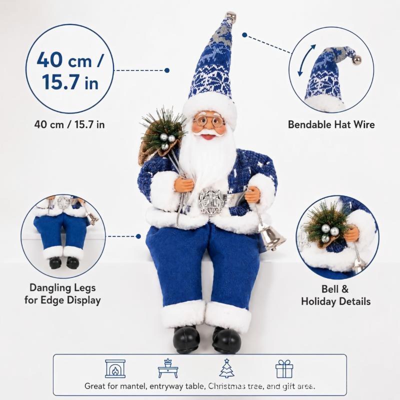 Santa Claus Standing Figurine  - Vintage Collectible Santa review and price