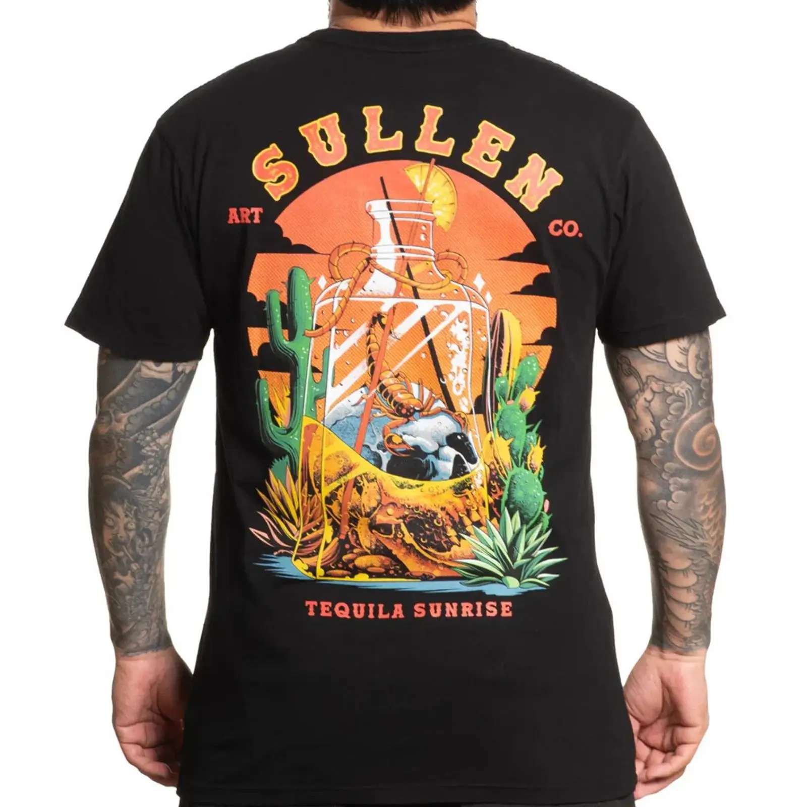 Sullen Clothing T Shirt Tequil - Vintage Collectible Clothing review and price