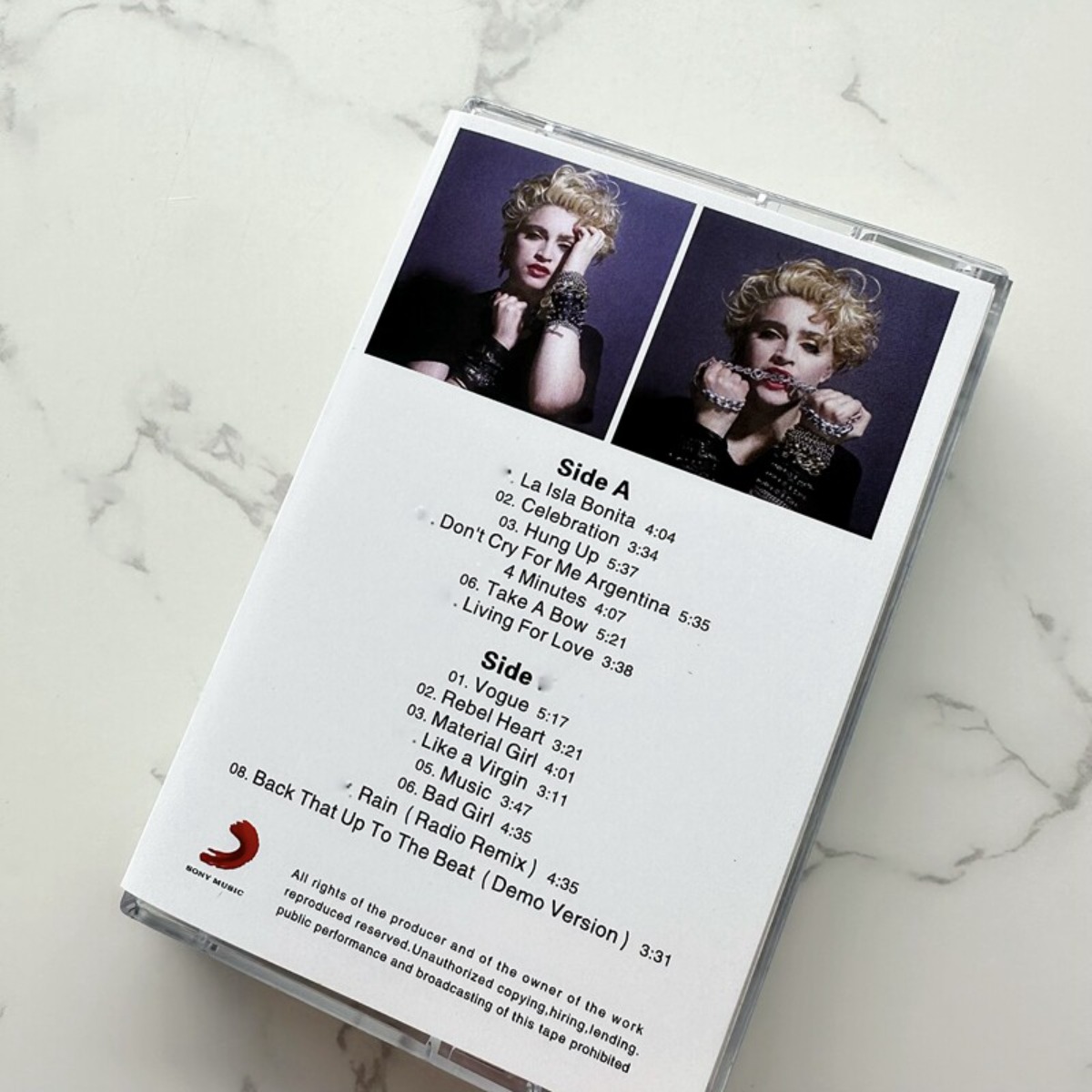 Madonna Classic Pop Music Cass - Vintage And Collectible review and price